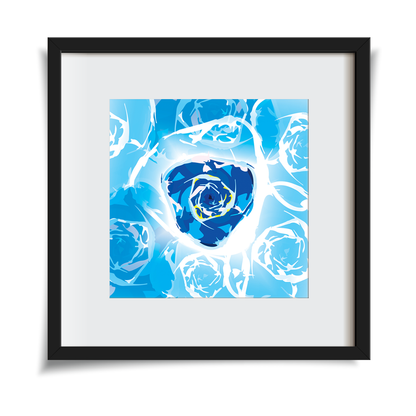 <tc>Galactic flower of blue impression</tc>