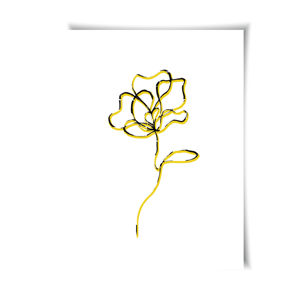 <tc>Flower of the heart / yellow</tc>