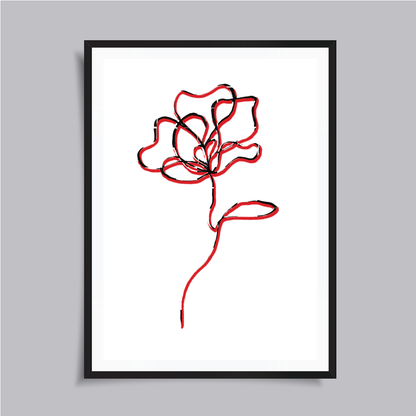 <tc>Flower of the heart / red</tc>